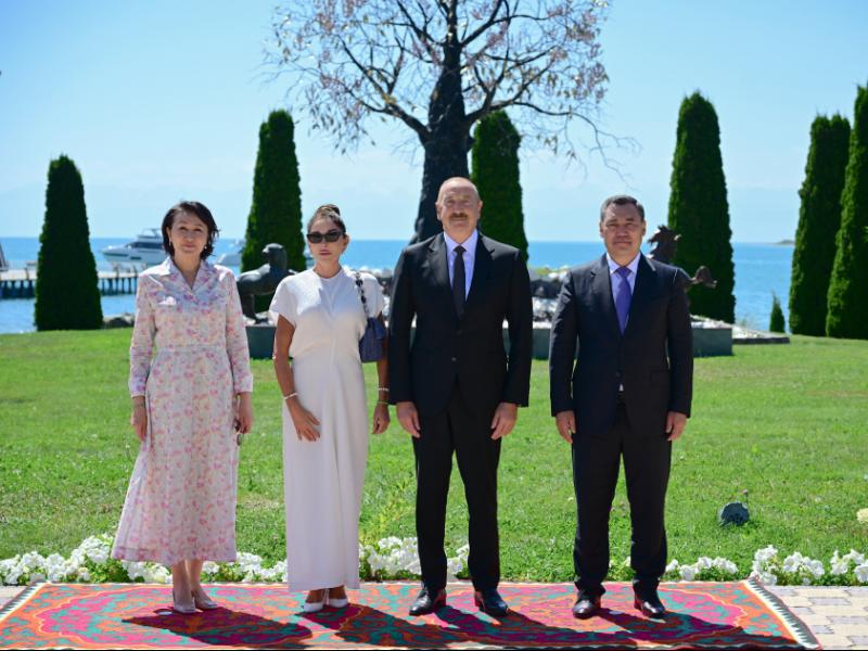 State banquet held in honor of President Ilham Aliyev and First Lady Mehriban Aliyeva in Cholpon-Ata