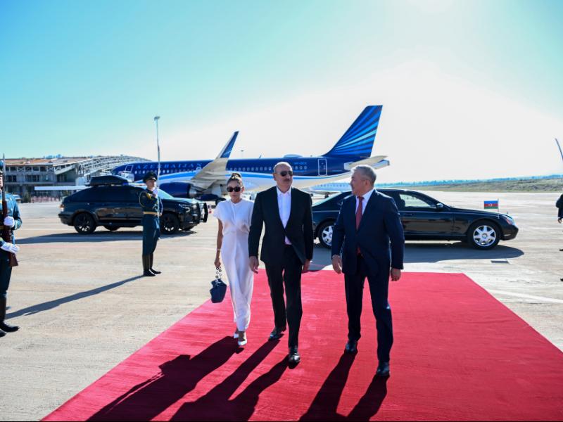 President Ilham Aliyev concluded state visit to Kyrgyzstan