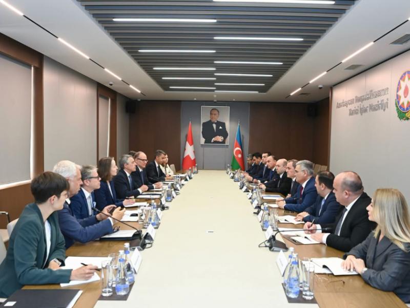 Azerbaijani, Swiss FMs explore bilateral cooperation and regional agenda