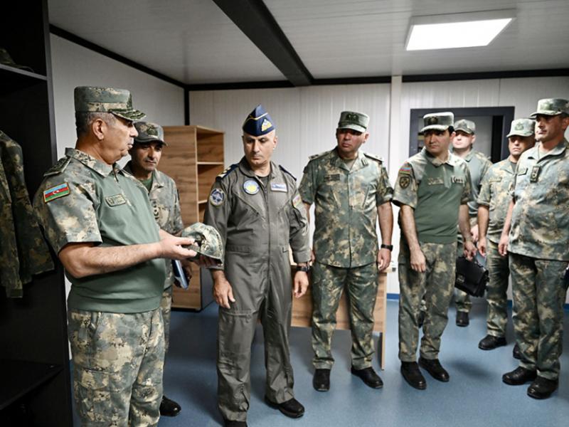 İyirmiyə yaxın yeni hərbi infrastruktur Hava Hücumundan Müdafiə bölmələrinin istifadəsinə verilib