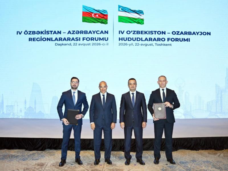 Azərbaycanla Özbəkistan arasında bir sıra sənədlər imzalanıb