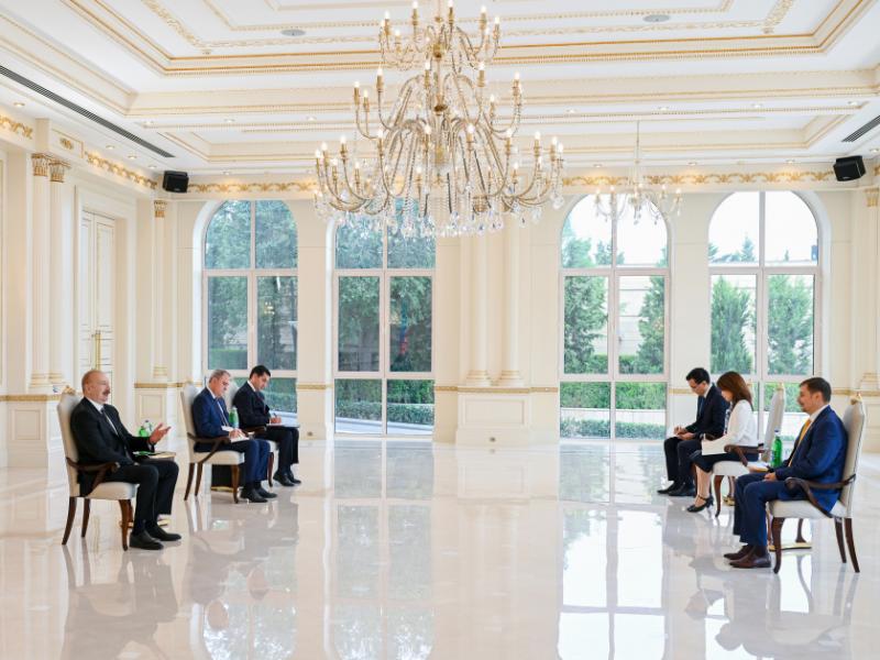 Prezident İlham Əliyev BMT-nin Azərbaycanda yeni təyin olunmuş rezident-əlaqələndiricisini qəbul edib