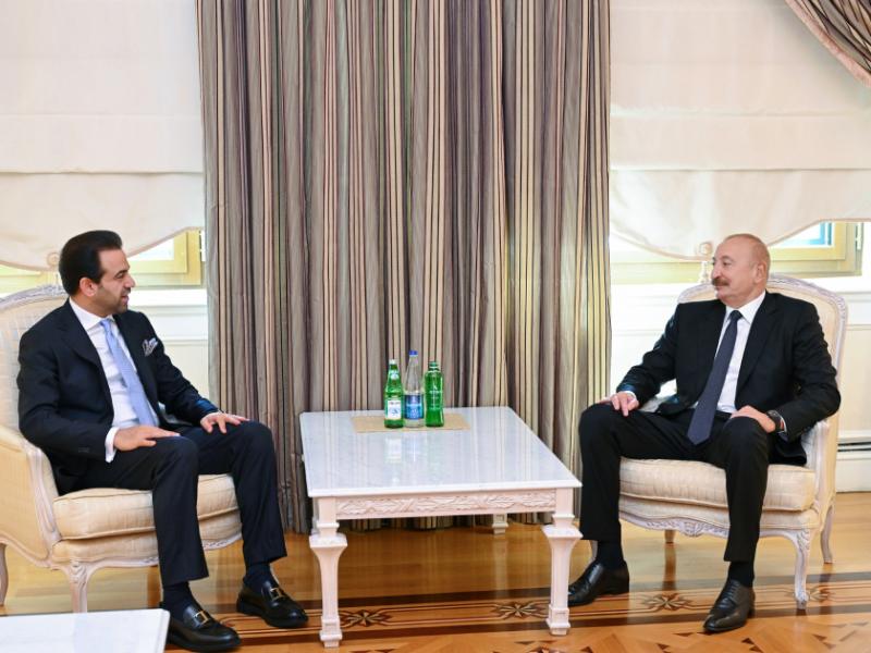 Prezident İlham Əliyev Müsəlman Ağsaqqalları Şurasının baş katibini qəbul edib