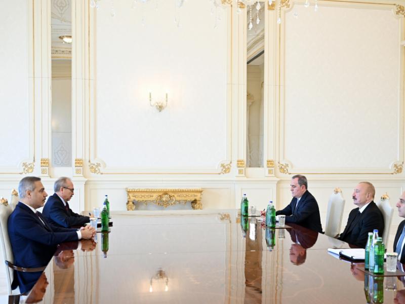 President Ilham Aliyev received Minister of Foreign Affairs of Türkiye