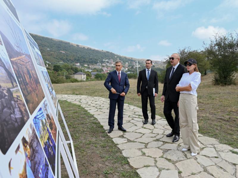Şamaxıda Pir Ömər Sultan ziyarətgahında aparılan konservasiya işləri ilə tanışlıq