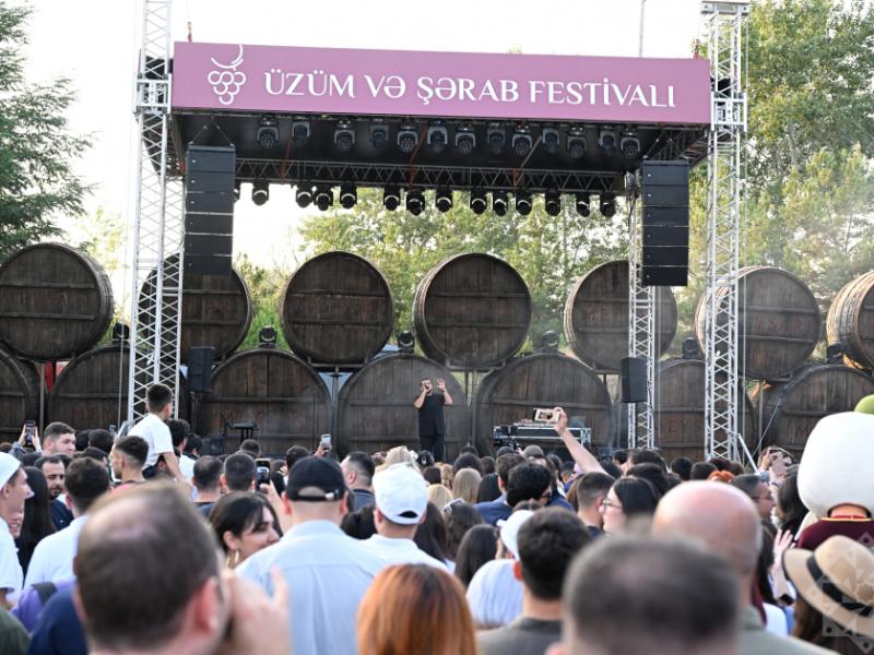 Şamaxıda Üzüm və Şərab Festivalının açılış mərasimi keçirilib