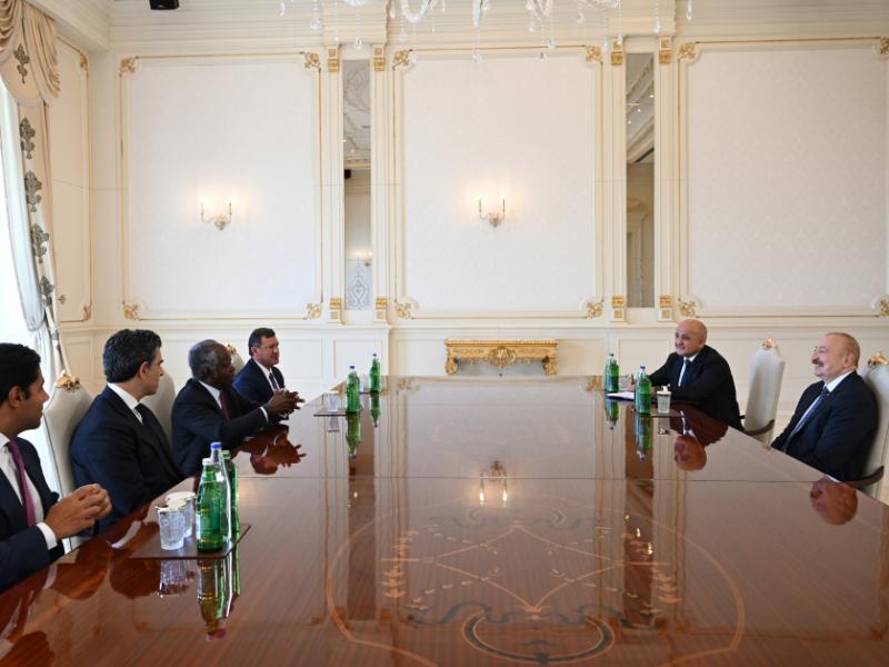 President Ilham Aliyev received head of Global Infrastructure Partners