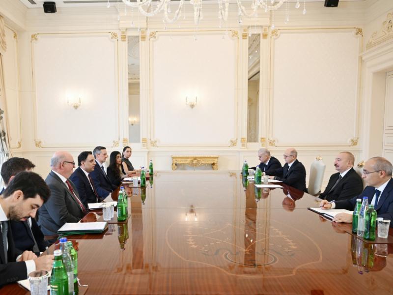 President Ilham Aliyev received UK Minister of State for Trade