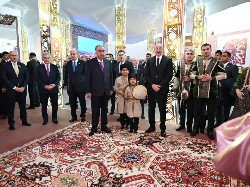 Prezident İlham Əliyev MDB Ölkələrinin Milli Kulinariya Festivalı ilə tanış olub, rəsmi qəbulda iştirak edib