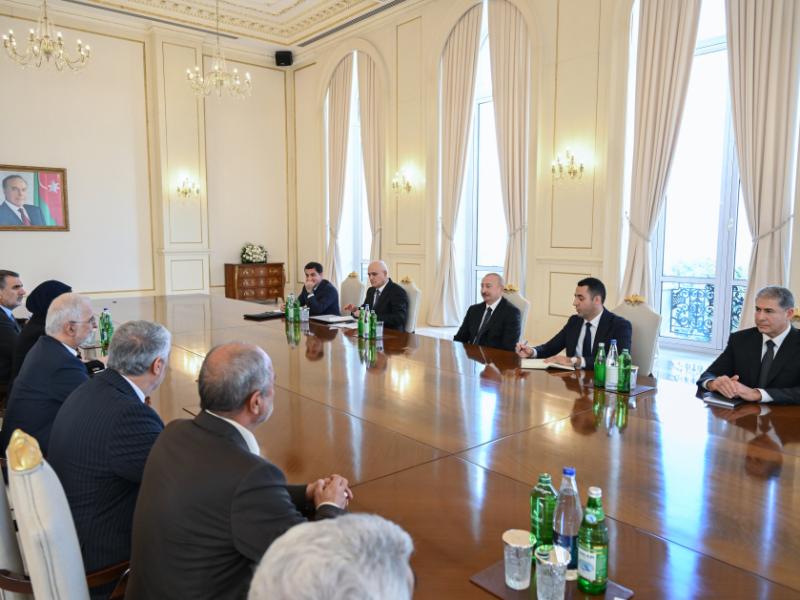 Prezident İlham Əliyev İranın daxili işlər nazirini qəbul edib