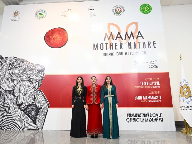 Aşqabadda MAMA “Ana təbiət” beynəlxalq incəsənət sərgisi açılıb