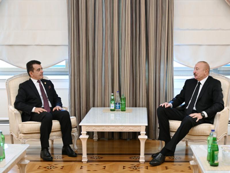 President Ilham Aliyev received ICESCO Director-General