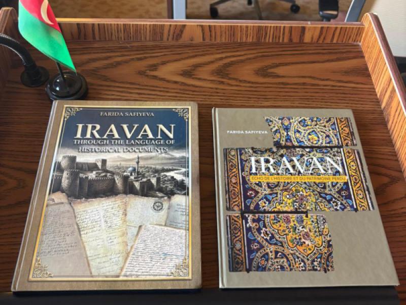 İrəvanın tarixinə dair iki kitab ABŞ Konqres Kitabxanasının kataloquna daxil edilib